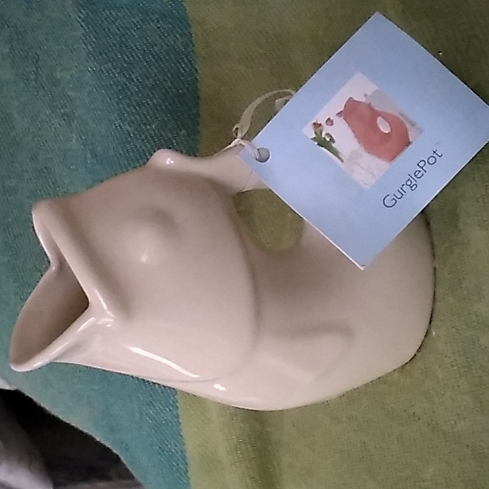 GurglePot 2006 Ceramic Fish Pitcher